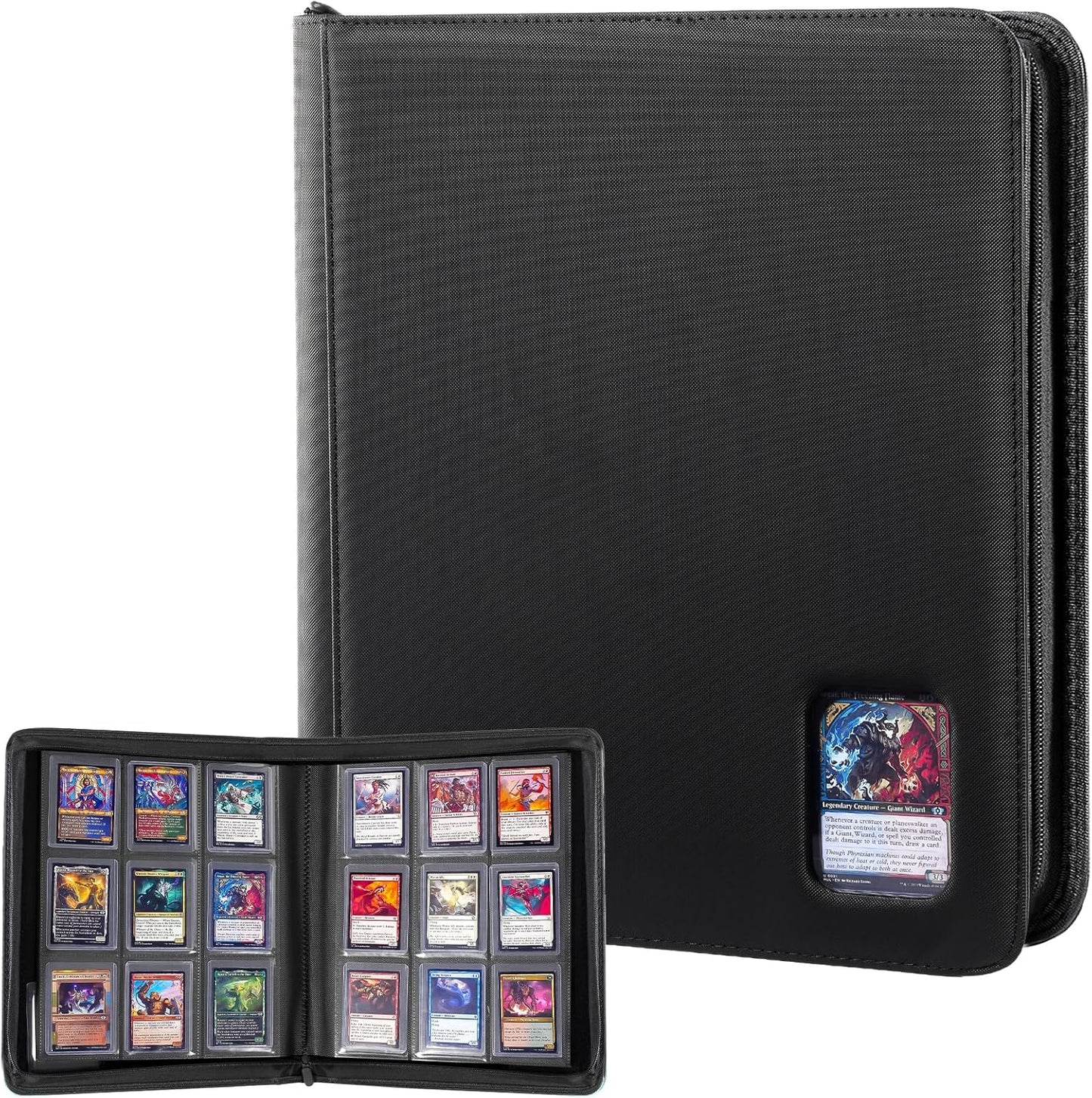 ProCase Toploader Binder for Cards, Holds 324 Toploaders, 36 Pages with 9 Pockets per Page, Top Loader Storage for Trading Cards