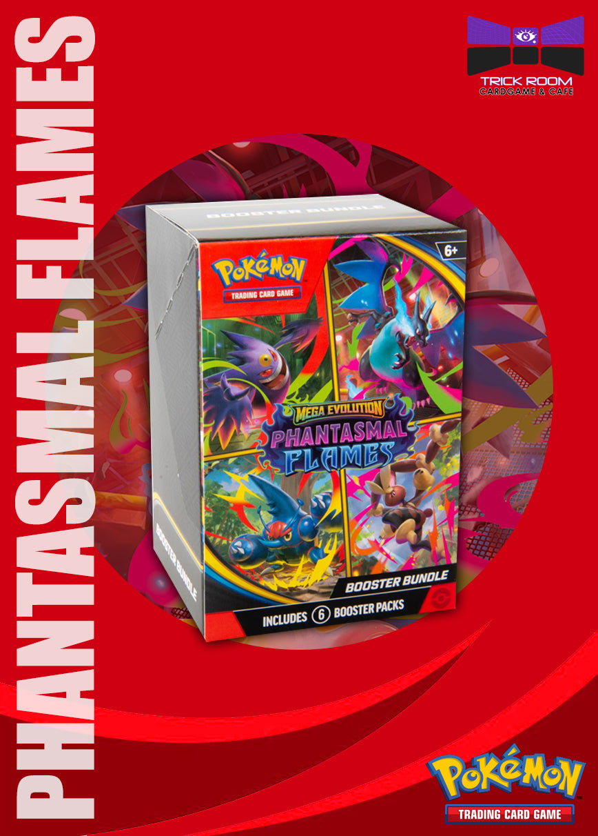 Pokémon TCG: Mega Evolution—Phantasmal Flames Booster Bundle