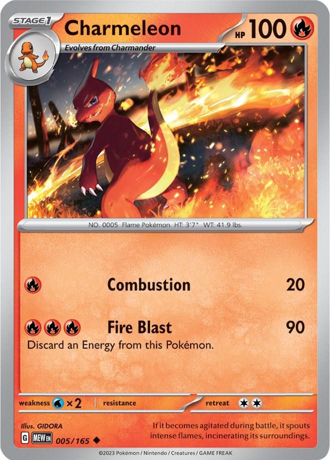 Charmeleon #5 Pokemon Scarlet & Violet 151