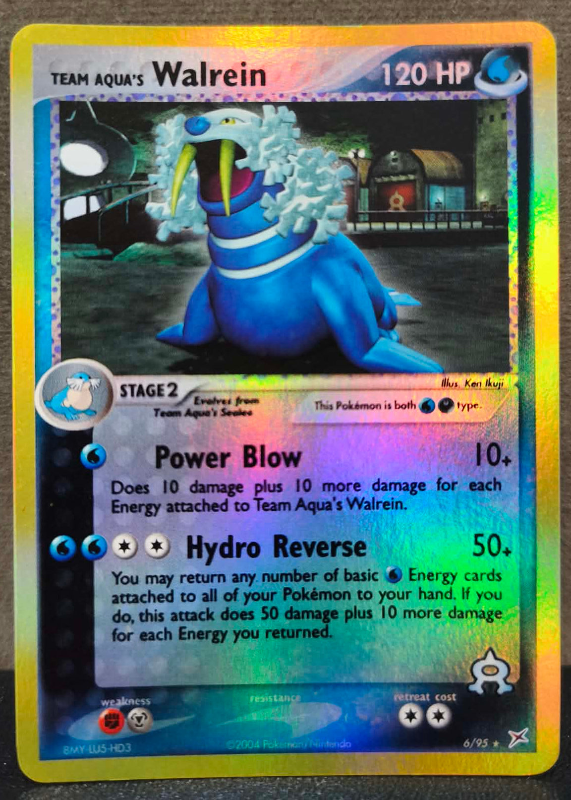 Team Aqua's Walrein EN #6