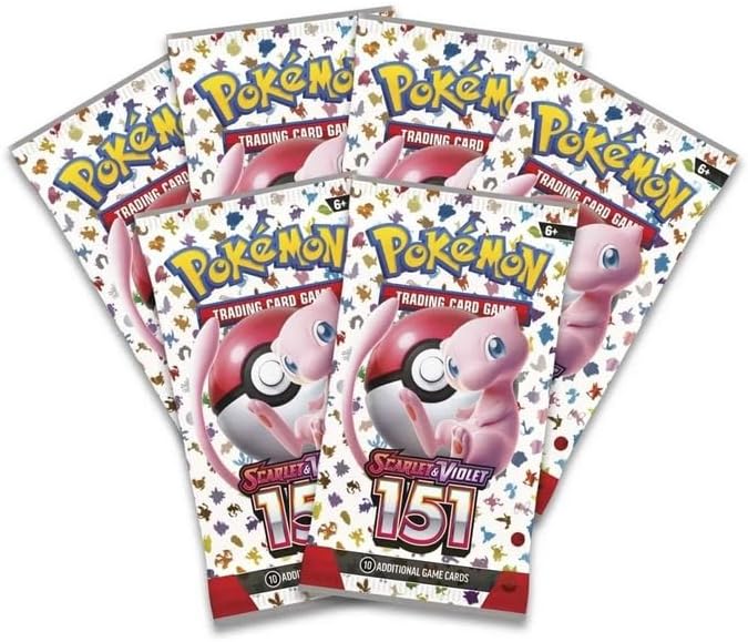 151 Pokemon TCG Scarlet & Violet 3.5 Pokemon 151 Booster Bundle (English)