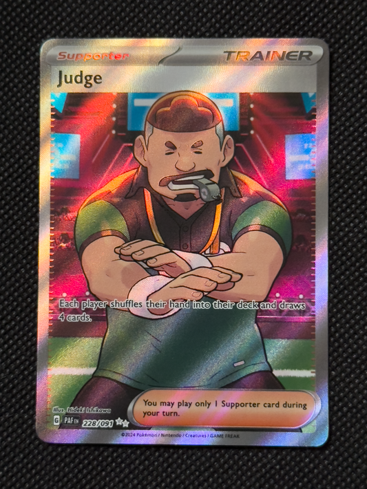 Judge #228 Pokemon Paldean Fates