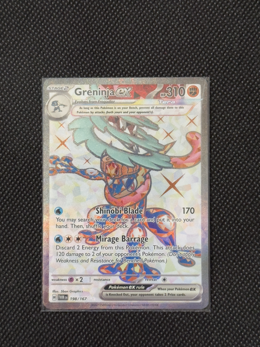 Greninja ex #198 Pokemon Twilight Masquerade