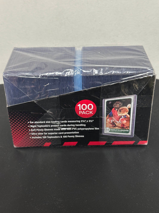 Preorders only ! 100 Toploader + 100 penny sleeves Pro top loader