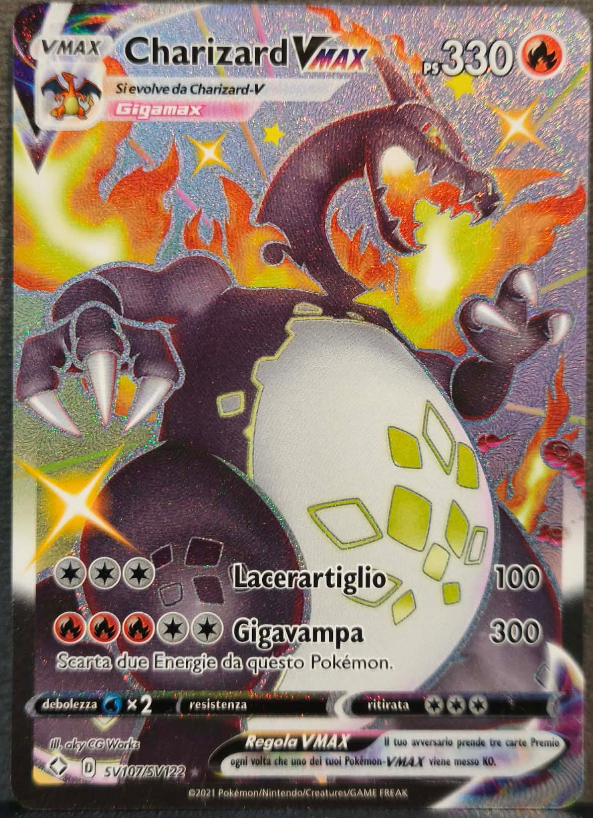 Charizard Vmax Shining (sv107/sv122)