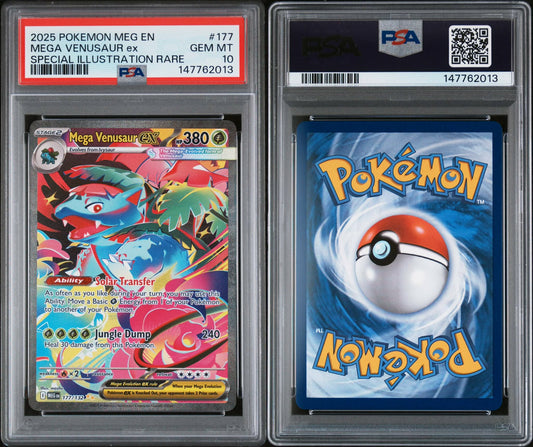 MEGA VENUSAUR ex PSA 10