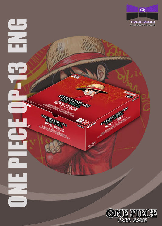 One Piece OP13 Carrying On His Will English Booster Box